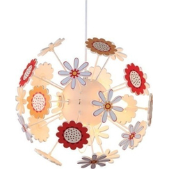 Детски пендел FLOWERS MD160224FLW Aca Lighting 4xE14 | Osvetlenieto.bg