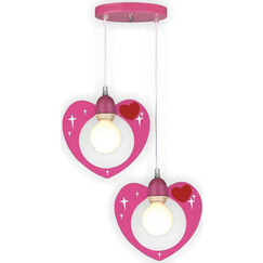 Детски полилей LOVE MD70832 Aca Lighting 2xE27 | Osvetlenieto.bg