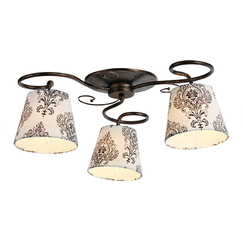 Плафон LAVA EG165763CBW Aca Lighting 3xE14 | Osvetlenieto.bg