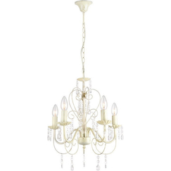 Полилей DUMAS SF63185PWG Aca Lighting 5xE14 | Osvetlenieto.bg
