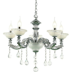 Полилей ROMANOFF EG166495PCH Aca Lighting 5xE14 | Osvetlenieto.bg