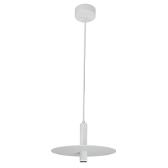 LED Пендел ZAMBELIS 18139-W PENDANT LIGHT WHITE 7W 3000K | Osvetlenieto.bg
