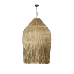 Пендел ZAMBELIS 17129 PENDANT 1L RATAN 1xE27 | Osvetlenieto.bg