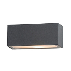 Фасаден аплик ZAMBELIS E146 OUTDOOR SCONCE GRAPHITE IP44 1XE27 | Osvetlenieto.bg