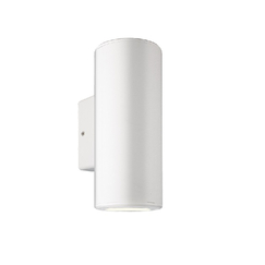 Фасаден аплик ZAMBELIS E186 OUTDOOR SCONCE WHITE 2XGU10 | Osvetlenieto.bg