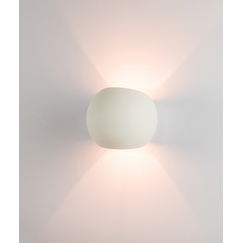 Гипсов аплик ZAMBELIS 180028 WALL LIGHT GYPSUM 1xG9 | Osvetlenieto.bg