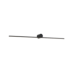 LED Аплик за баня ZAMBELIS 20146 WALL LAMP DOWNWARD ALUMINIUM BLACK 10W 3000K IP44 | Osvetlenieto.bg
