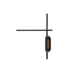 LED Аплик ZAMBELIS 1945 WALL LAMP BLACK 20W 3000K | Osvetlenieto.bg