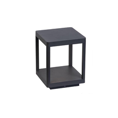 LED Градински фенер ZAMBELIS E203 OUTDOOR PILLAR GRAPHITE 7W 3000K | Osvetlenieto.bg