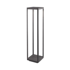 LED Градински фенер ZAMBELIS E204 OUTDOOR PILLAR GRAPHITE 7W 3000K | Osvetlenieto.bg