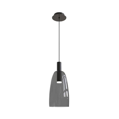 LED Пендел ZAMBELIS 1965 PENDANT LIGHT GLASS SMOKE GRAY 5W 3000K | Osvetlenieto.bg