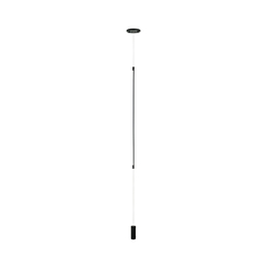 LED Пендел ZAMBELIS 20184 LIGHT ALUMINUM  SANDY BLACK 22W 3000K | Osvetlenieto.bg