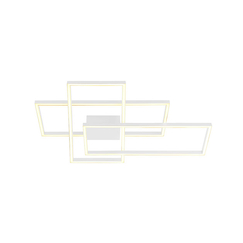 LED Плафон ZAMBELIS 2021 CEILING LIGHT ALUMINIUM&ACRYLIC SANDYWHITE 55W 3000K | Osvetlenieto.bg