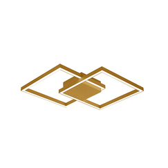 LED Плафон ZAMBELIS 2028 CEILING LIGHT ALUMINUM&ACRYLIC GOLD 25W 3000K | Osvetlenieto.bg