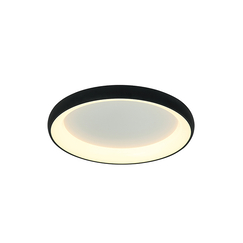 LED Плафон ZAMBELIS 2048 CEILING LIGHT ALUMINUM & ACRYLIC MATT BLACK 50W 3000K | Osvetlenieto.bg