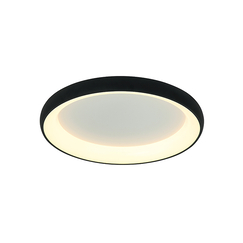 LED Плафон ZAMBELIS 2056 CEILING LIGHT ALUMINIUM & ACRYLIC SANDY BLACK 60W 3000K | Osvetlenieto.bg