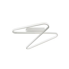 LED Плафон ZAMBELIS 2065 CEILING LIGHT ALUMINUM&SILICON SANDY WHITE 38W 3000K | Osvetlenieto.bg