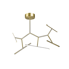 LED Плафон ZAMBELIS Dimmable Triac 2071 CEILING LIGHT ALUMINUM & SILICON GOLD MATT 49W 3000K | Osvetlenieto.bg