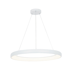 LED Полилей ZAMBELIS 2061 PENDANT LIGHT ALUMINUM & ACRYLIC SANDY WHITE 60W 3000K | Osvetlenieto.bg