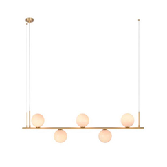 Полилей ZAMBELIS 1998 PENDANT LIGHT GOLD 5xE14 | Osvetlenieto.bg