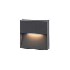 LED Фасаден аплик ZAMBELIS E241-G OUTDOOR SCONCE DARK GRAY 6W 3000K | Osvetlenieto.bg