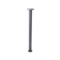 LED Градински стълб ZAMBELIS E249 OUTDOOR SPIKE ALUMINUM DARK GRAY 12W 3000K | Osvetlenieto.bg