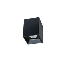 LED Луна за открит монтаж ZAMBELIS S069 CEILING LIGHT  COLOR BLACK 10W 3000K | Osvetlenieto.bg