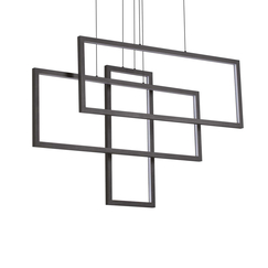 LED Полилей FRAME SP RETTANGOLO NERO 3000K 269382 Ideal Lux | Osvetlenieto.bg