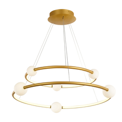 LED Полилей LOZANNA PND-20112035-2A-GD Italux 86W 3000K | Osvetlenieto.bg
