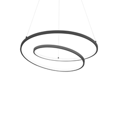 LED Полилей OZ SP D060 ON-OFF NERO 3000K 269436 Ideal Lux | Osvetlenieto.bg