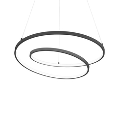 LED Полилей OZ SP D080 ON-OFF NERO 3000K 269450 Ideal Lux | Osvetlenieto.bg