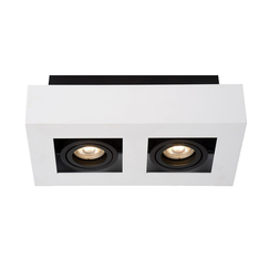 Луна за открит монтаж CASEMIRO IT8001S2-WH/BK Italux 2xGU10 | Osvetlenieto.bg