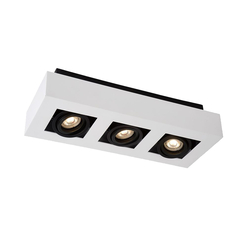 Луна за открит монтаж CASEMIRO IT8001S3-WH/BK Italux 3xGU10 | Osvetlenieto.bg