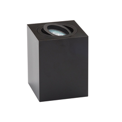 Луна за открит монтаж ZAMBELIS S040 CEILING SQUARED BLACK 1XGU10 | Osvetlenieto.bg