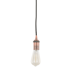Пандел ATRIUM DS-M-036 RED COPPER Italux 1xE27 | Osvetlenieto.bg