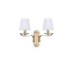 Аплик PEGASO AP2 OTTONE 197708 Ideal Lux 2xE14 | Osvetlenieto.bg
