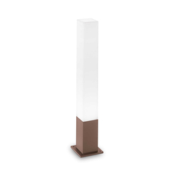 Градинска лампа EDO PT1 SQUARE COFFEE 213088 Ideal Lux 1xGX53 IP65 | Osvetlenieto.bg
