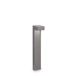 Градинска лампа SIRIO PT1 H60 GRIGIO 246970 Ideal Lux 1xGX53 IP65 | Osvetlenieto.bg