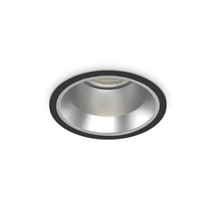 LED Луна за баня за вграждане OFF FI 28W 3000K NERO 266572 Ideal Lux | Osvetlenieto.bg