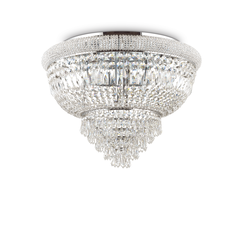 Плафон DUBAI PL24 CROMO 243566 Ideal Lux 24xE14 | Osvetlenieto.bg