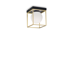 Плафон LINGOTTO PL1 OTTONE 198132 Ideal Lux 1xE14 | Osvetlenieto.bg
