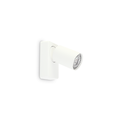 Спот RUDY AP1 ROUND BIANCO 229027 Ideal Lux 1xGU10 | Osvetlenieto.bg