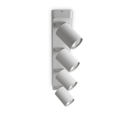 Спот RUDY PL4 ROUND BIANCO 229089 Ideal Lux 4xGU10 | Osvetlenieto.bg