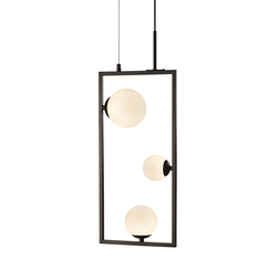 Полилей QUADRO OD91253PB Aca Lighting 3xG9 | Osvetlenieto.bg