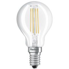 E14 3.4W 2700K Radium LED крушка Filament Димируема 470lm P45 Mini-Ball | Osvetlenieto.bg