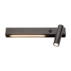 LED Аплик HERMES SF2110LEDBK Aca Lighting 12W 3000K | Osvetlenieto.bg
