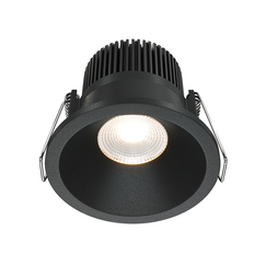 LED Луна за баня за вграждане Zoom DL034-01-06W3K-B Maytoni 6W 3000K IP65 | Osvetlenieto.bg