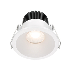 LED Луна за баня за вграждане Zoom DL034-01-06W3K-W Maytoni 6W 3000K IP65 | Osvetlenieto.bg