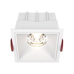 LED Луна за вграждане Alfa LED DL043-01-15W3K-SQ-W Maytoni 15W 3000K | Osvetlenieto.bg