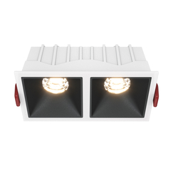 LED Луна за вграждане Alfa LED DL043-02-10W3K-SQ-WB Maytoni 2x10W 3000K | Osvetlenieto.bg